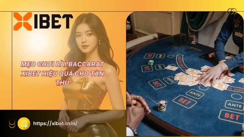 Mẹo chơi bài Baccarat XIBET hiệu quả cho tân thủ Mẹo chơi bài Baccarat XIBET hiệu quả cho tân thủ
