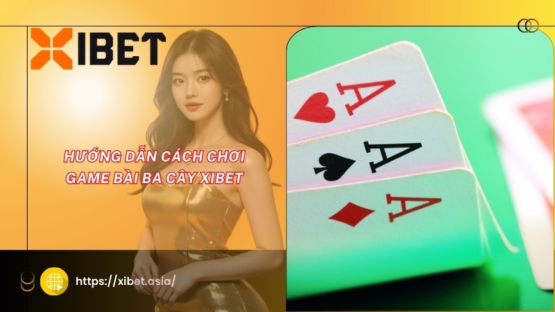 Hướng dẫn cách chơi game bài ba cây XIBET Hướng dẫn cách chơi game bài ba cây XIBET